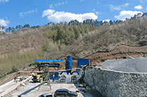 隆中重工整套環(huán)保洗砂、污水出來設(shè)備遼寧現(xiàn)場(chǎng)